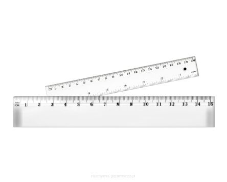 LINIJKA 20CM  BL002-B  TETIS
