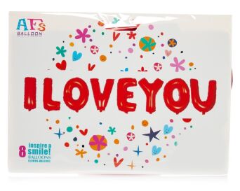 NAPIS DMUCHANY I LOVE YOU 6155