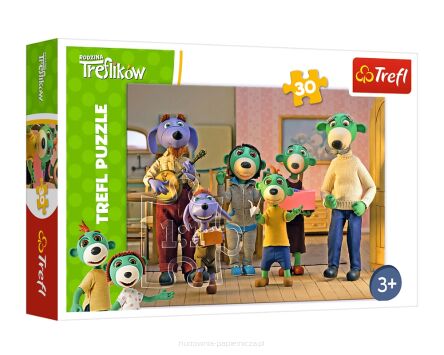 PUZZLE 30 WESOŁY DZIEŃ TREFL 18238