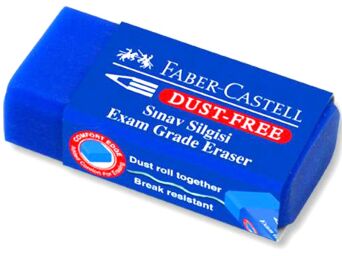 GUMKA FABER DUST- FREE NIEBIESKA 1