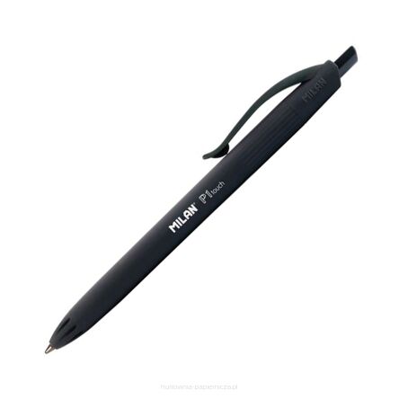 DŁUGOPIS P1 RUBBER TOUCH CZARNY MILAN