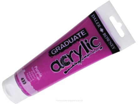 GRADUATE ACRYLIC 120 ML 433 PURPLE
