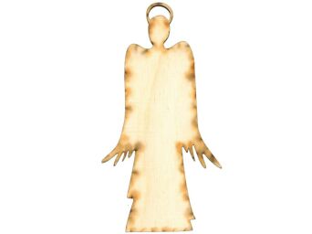 WYCINANKA DREWNIANA WZ28 ANIOŁ