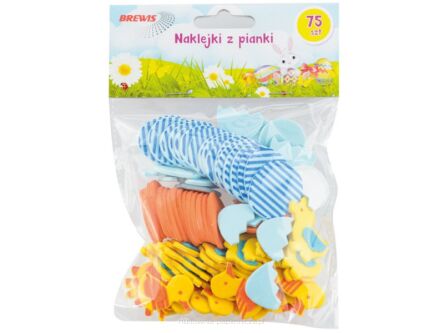 NAKLEJKI PIANKOWE BREWIS PVE11 JAJKA/ KURCZACZKI