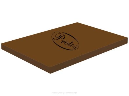PAPIER KSERO KOLOR 80G/M A-4/100 BRĄZOWY PROTOS