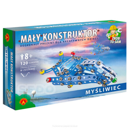 MAŁY KONSTRUKTOR KOLOROWY MYŚLIWIEC