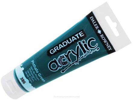 GRADUATE ACRYLIC 120 ML 386 PHTHALO GREEN