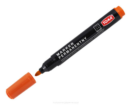 MARKER PERMANENTNY TOMA POMARAŃCZOWY  TO-202