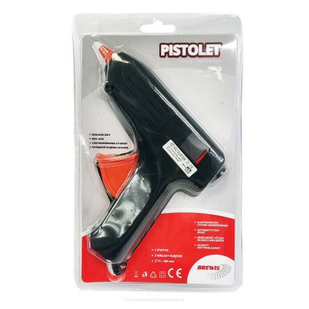 PISTOLET DO KLEJU  PK40 MOC 40W 