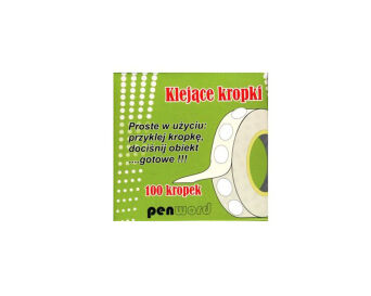 KLEJĄCE KROPKI MF913185 ŚREDNICA 10MM 100 KROPEK
