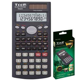 KALKULATOR TR-511 10+2 POZYCYJNY NAUKOWY