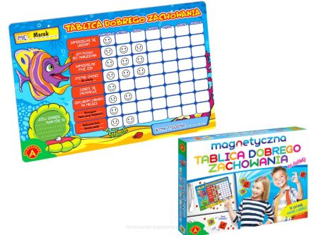 MAGNETYCZNA TABLICA DOBREGO ZACHOWANIA 5508