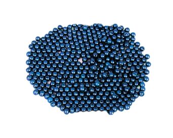 PEREŁKI METAL. ŚR.6MM/50G NIEBIESKIE  PERM6-090