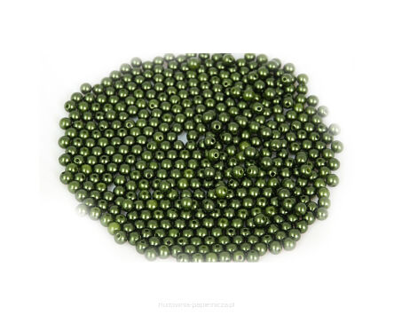 KORALIKI (PEREŁKI) , ŚR. 8MM OLIWKOWE PER8-085