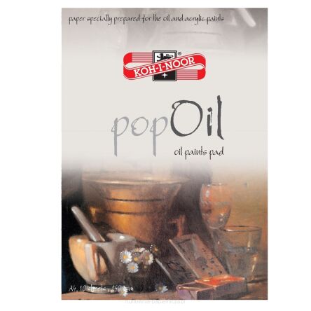 BLOK POP OIL A4 10 ARKUSZY 250 G
