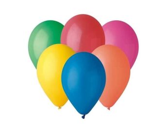 BALON A50 PASTEL 5" RÓŻNOKOLOROWY 100SZT GODAN