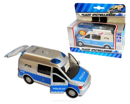 VAN POLICJA Z GŁOSEM 14CM HKG065