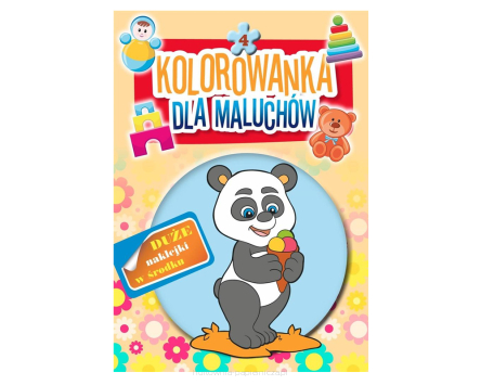 KOLOROWANKA DLA MALUCHÓW 4 MD