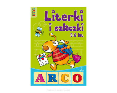 MALOWANKA LITERKI I SZLACZKI 5-6 LAT