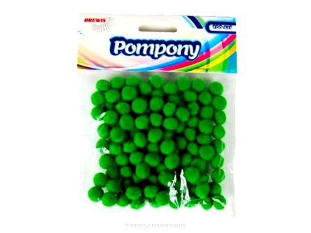 POMPONY POM18 ZIELONE