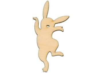 WYCINANKA DREWNIANA WZ4 KRÓLICZEK