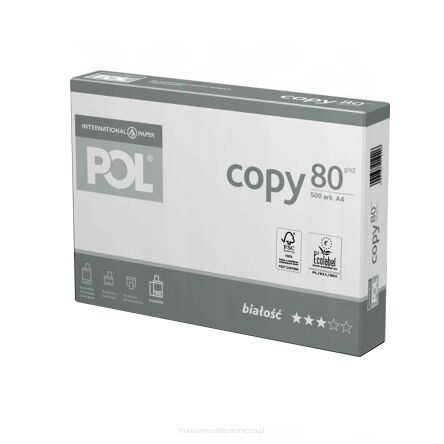 PAPIER KSERO POLCOPY A4 80G A'500 XERO 