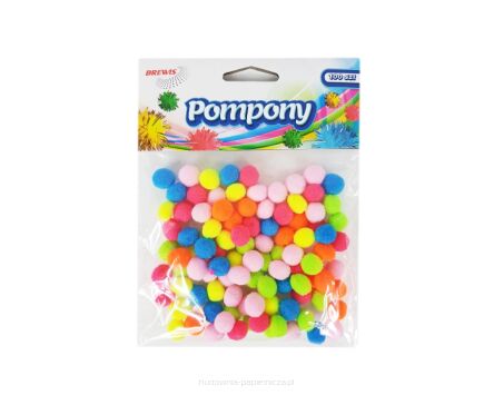 POMPONY POM28 MIX KOLOR 10MM