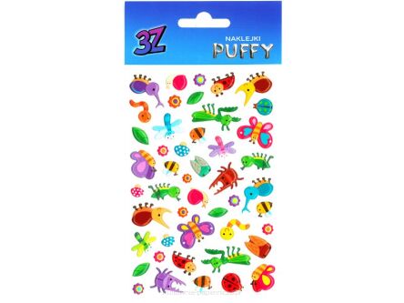 NAKLEJKA PUFFY MINI 3Z ŁĄKA LCPDA03052