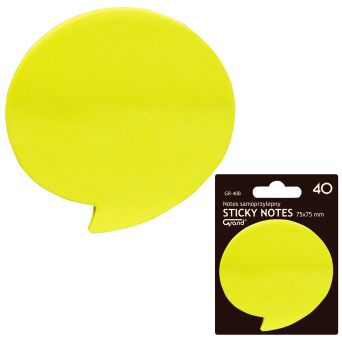 ZAKŁADKI INDEKSUJĄCE NOTES ŻÓŁTA CHMURKA GR-40B