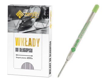WKŁAD DO DŁUGOPISU ZENITH ZIELONY  A'20