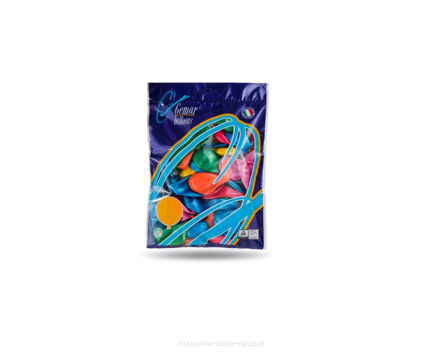 BALON GM0 METAL 10'' RÓŻNOKOLOROWY (50SZT)