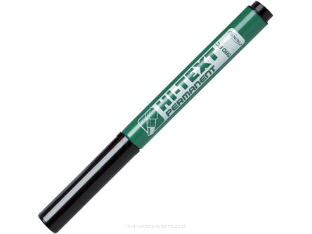 MARKER PERMANENTNY 580 PB HI-TEXT OKRĄGŁY ZIELONY