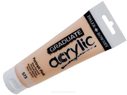 GRADUATE ACRYLIC 120 ML 573 PORTRAIT PINK