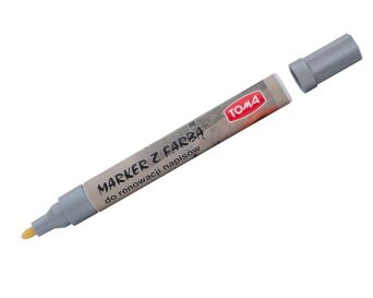MARKER Z FARBĄ SREBNY TO-448 RENOWACJA NAPISÓW