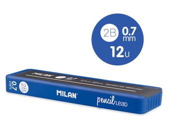 GRAFITY DO OŁÓWKA 0,7MM 2B 1851071412 MILAN