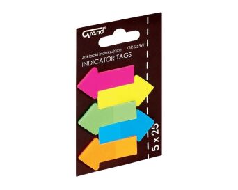 ZAKŁADKI INDEKSUJĄCE GRAND STRZAŁKI GR-255W