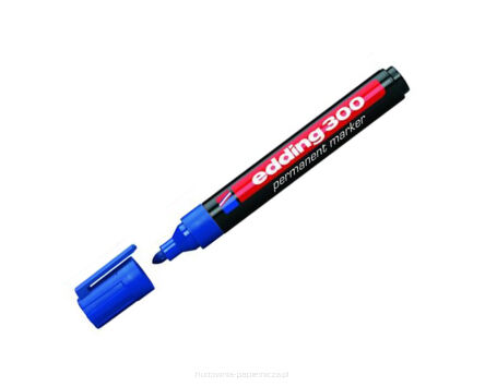 MARKER EDDING PERMANENTNY OKRĄGŁY 300 NIEBIESKI