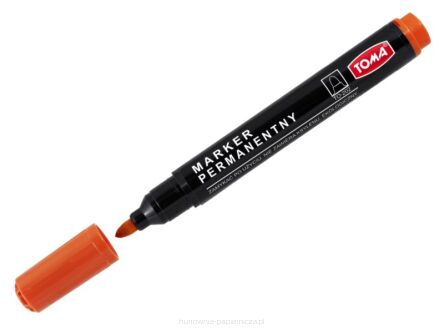MARKER PERMANENTNY TO-202 POMARAŃCZOWY TOMA 