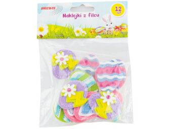 NAKLEJKI Z PIANKI  FILCU PVE 15 WIELKANOCNE