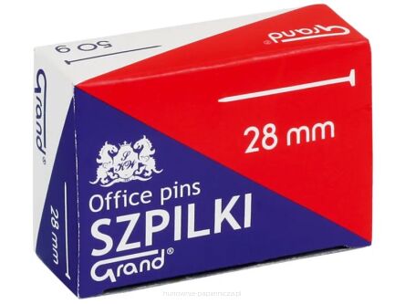 SZPILKI 28MM 50G GRAND KRAWIECKIE BIUROWE