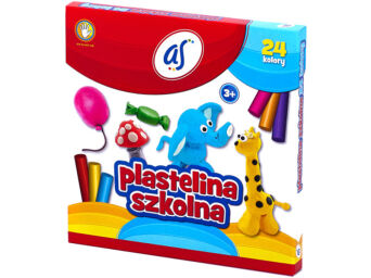 PLASTELINA SZKOLNA ASTRA 24 KOLORY AS