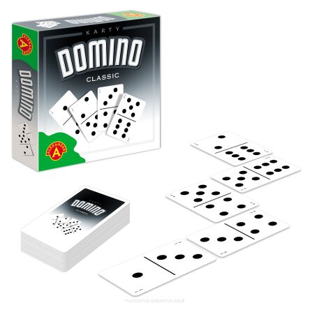 GRA DOMINO KARTY KLASYCZNE MINI ALEXANDER 