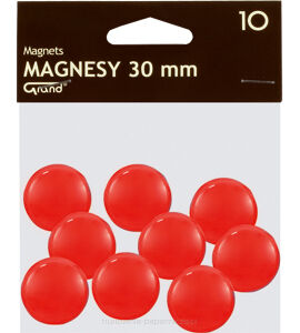 MAGNES 30 MM GRAND CZERWONY