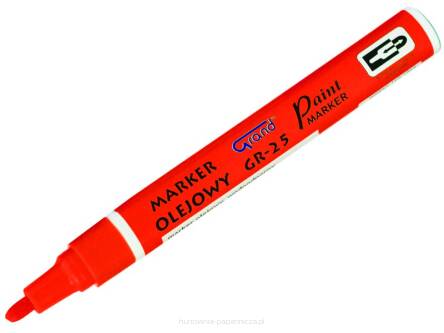 MARKER OLEJOWY GRAND GR-25 CZERWONY