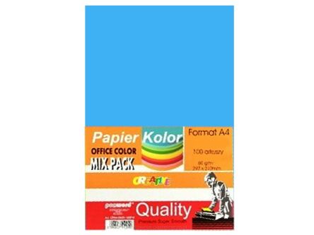 PAPIER KSERO A4 A'100 NIEBIESKI DC205 PSH