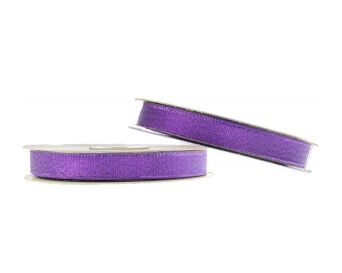 WSTĄŻKA BROKATOWA FIOLETOWA DW12-48 12MM/32M A'4