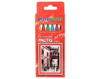 KREDKI PLASTIPASTEL 6 KOLORÓW 1156 LUX